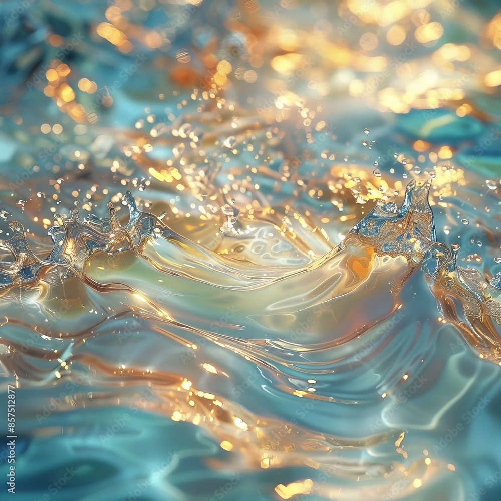 Abstract Background of Pastel Color. Water Surface with Iridescent Detail Colors Abstract Background of Pastel Color. Water Surface with Iridescent Detail Colors