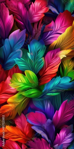 Mobile phone colorful wallpaper photo