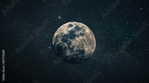 Full Moon in the space © Imsuniyah