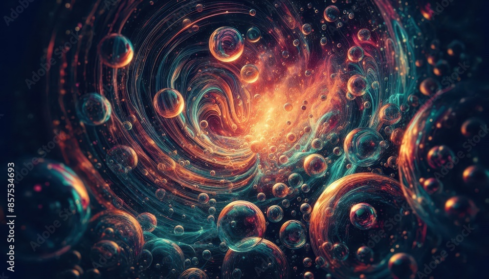 abstract background with circles abstract background with circles