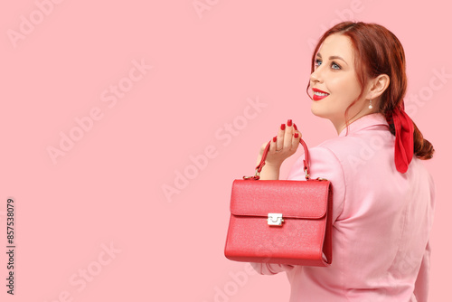 Fashionable young woman in ...