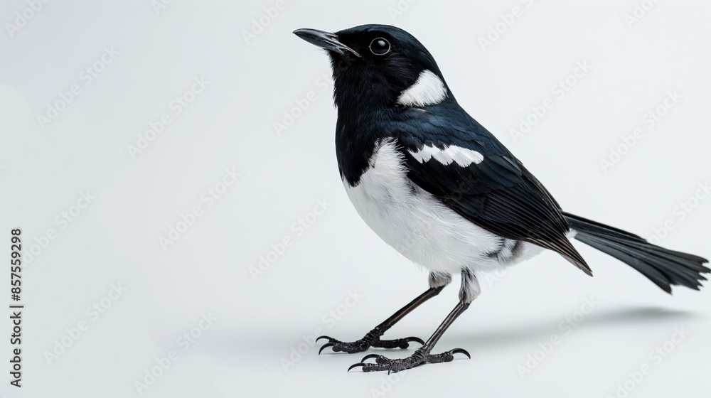 robins bird on the white background robins bird on the white background