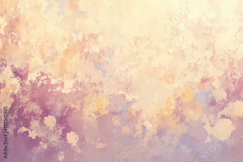 Abstract Watercolor Background with Pastel Hues