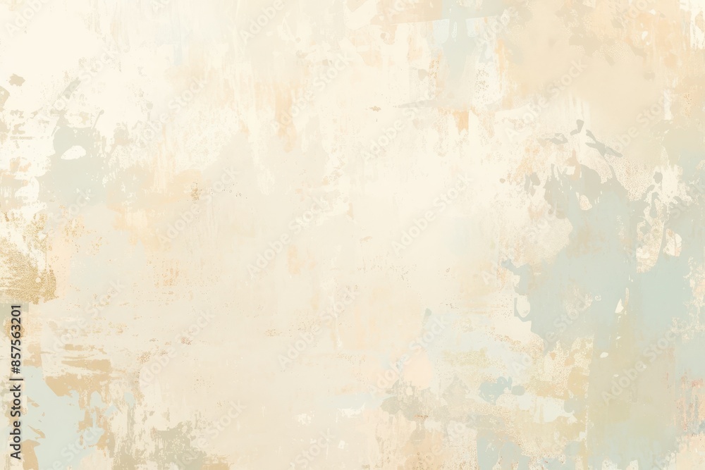 Obraz premium Abstract Beige and Blue Watercolor Background
