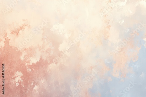 Abstract Watercolor Background with Pink and Blue