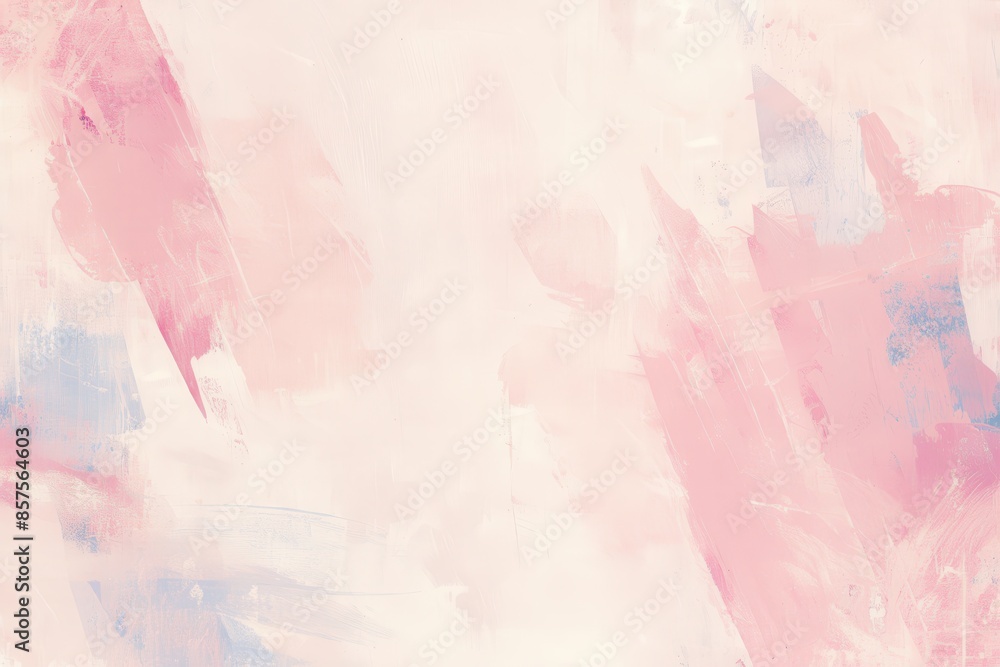 Fototapeta premium Abstract Pink and Blue Brushstrokes