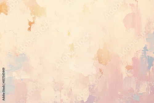 Abstract Textured Wall with Pastel Colors
