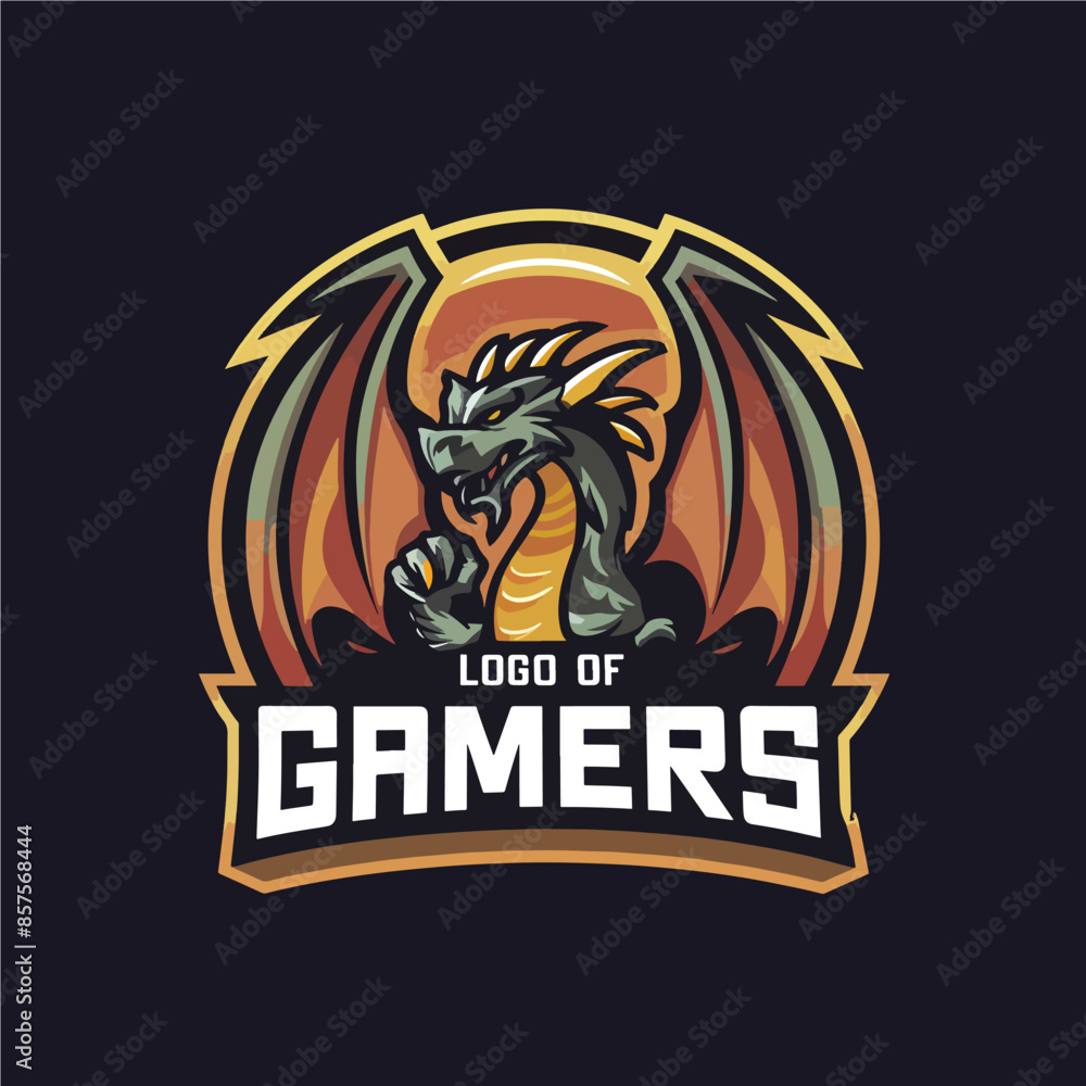 Dragon Gaming Logo: Ignite Your Brand Dragon Gaming Logo: Ignite Your Brand