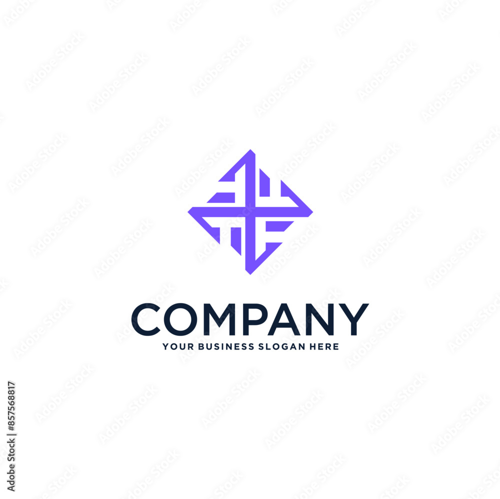 real estate logo design with house and building real estate logo design with house and building