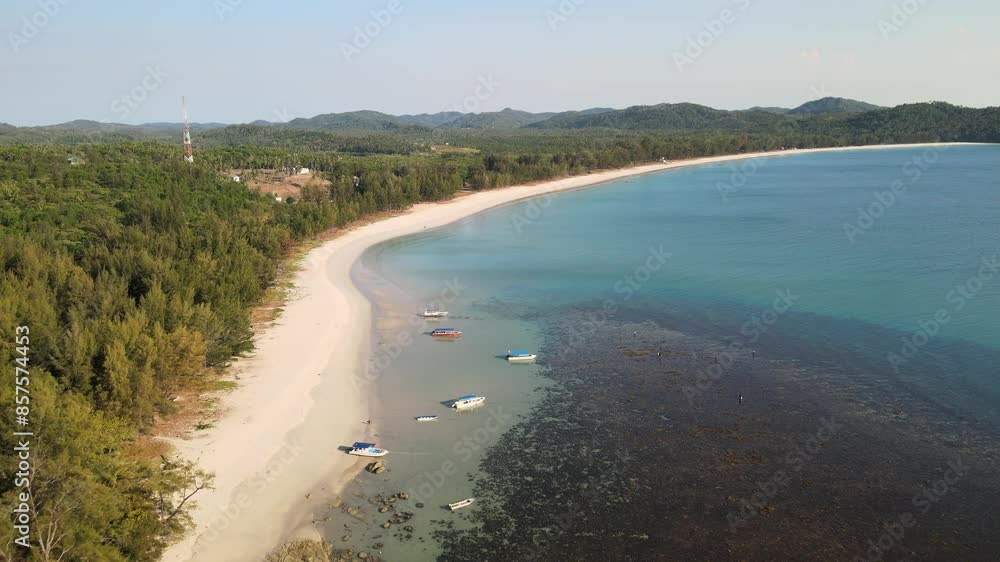 The landscape at the Tip of Borneo, northernmost point of the island. The landscape at the Tip of Borneo, northernmost point of the island.
