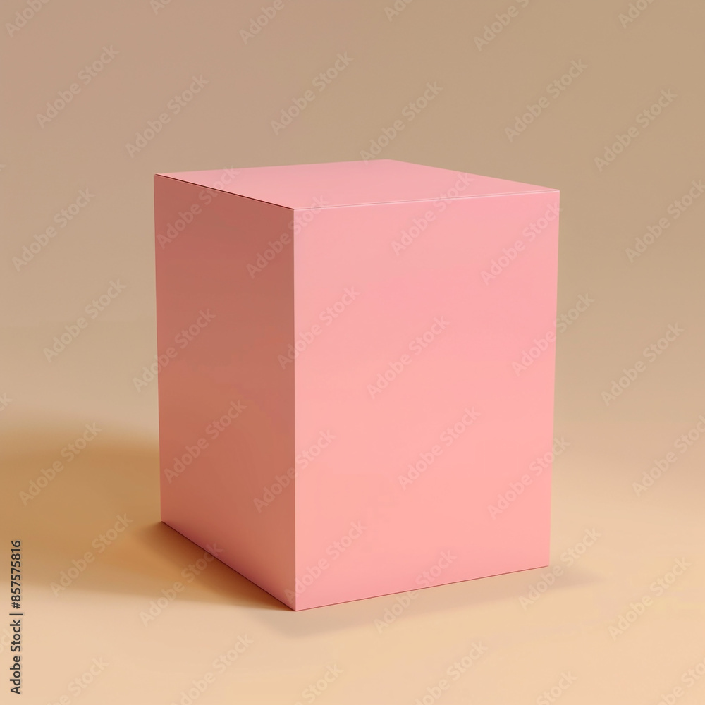 A Modern realistic empty box design for the product mockup and packaging with background A Modern realistic empty box design for the product mockup and packaging with background