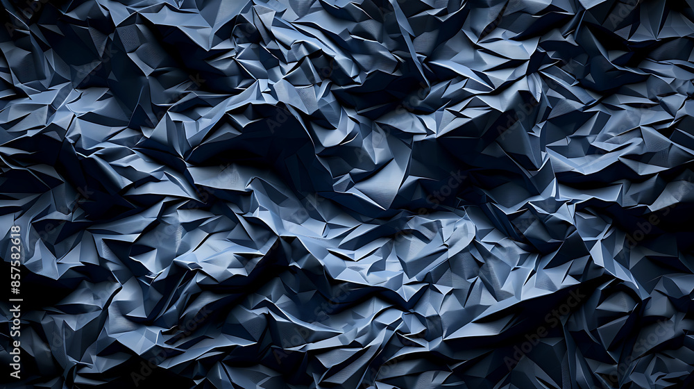 Futuristic Crumpled Metal Texture Futuristic Crumpled Metal Texture