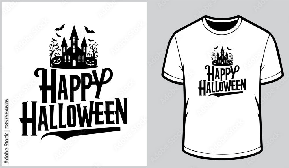 Halloween T-Shirt Design Black cat Pumpkin, Halloween pumpkin Halloween T-Shirt Design Black cat Pumpkin, Halloween pumpkin
