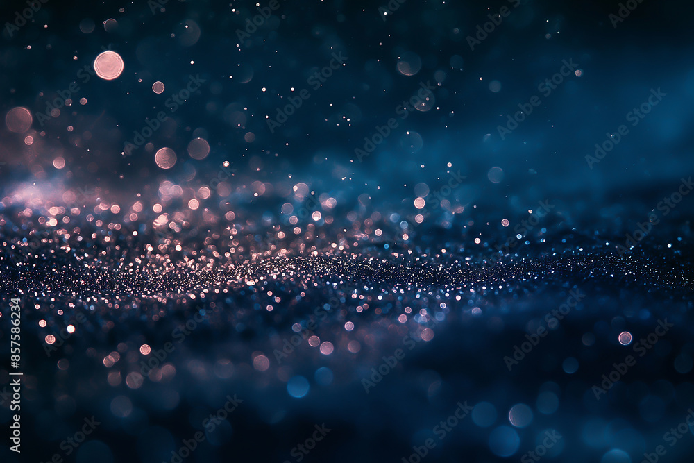 glitter texture for design of cover or banner. Shiny grain explosion in dark space. Shining powder glitter texture for design of cover or banner. Shiny grain explosion in dark space. Shining powder
