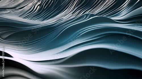 Abstract Water Veins: Seamless 10 Second Loop of Nexus Wall Animation photo
