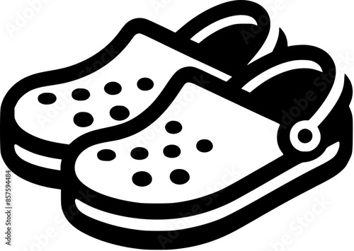 summer shoes icon Generative AI