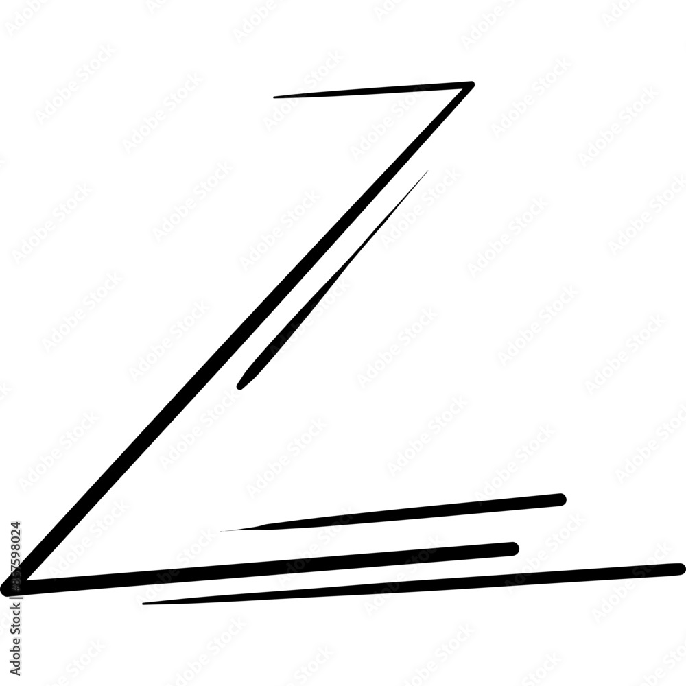Decorative Speed Line Decorative Speed Line