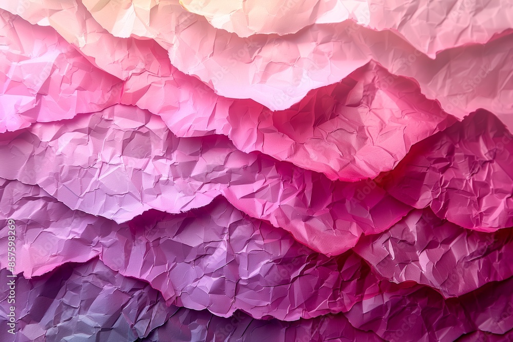 Crumpled Pink and Purple Paper Gradient Texture Crumpled Pink and Purple Paper Gradient Texture