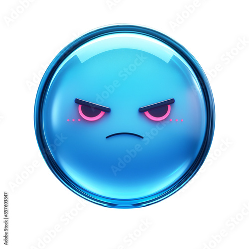 A cold emoji expression