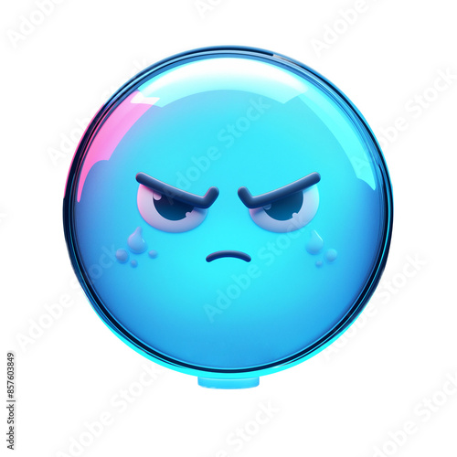 A cold emoji expression