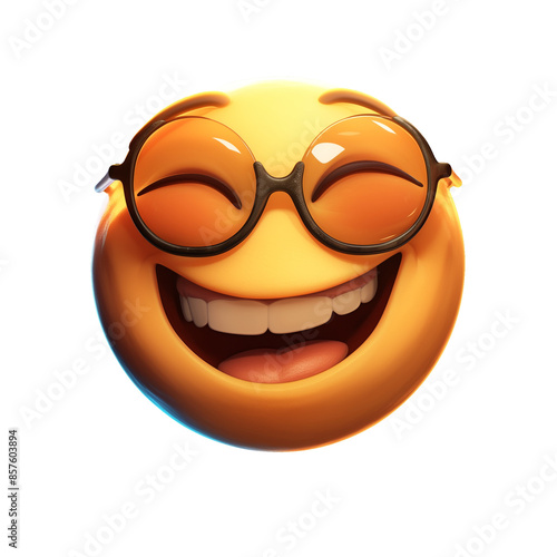 Laughing emoji expression