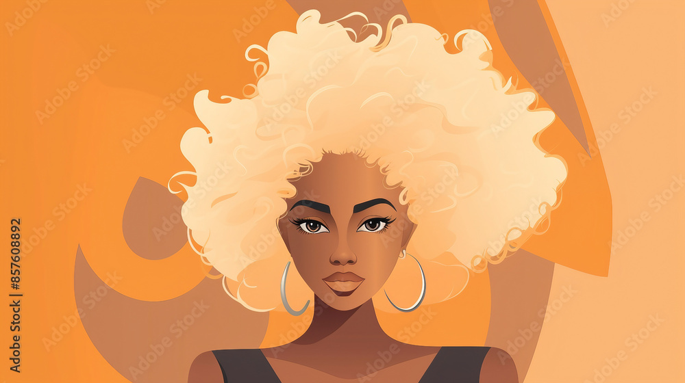 african american woman with blonde hair african american woman with blonde hair