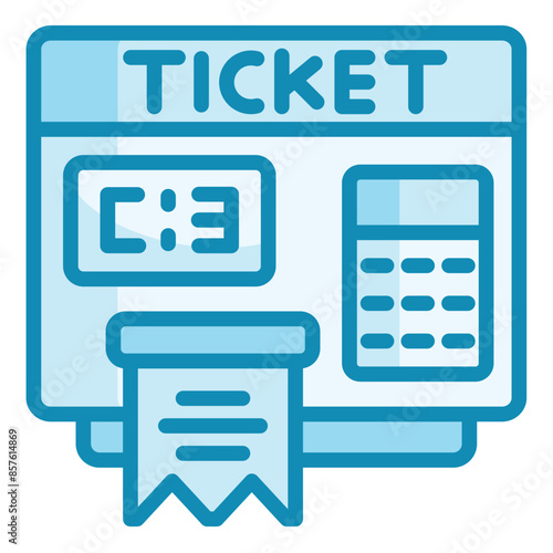 Ticket Machine Icon
