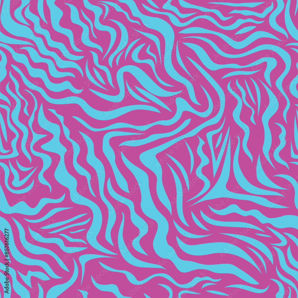 psychedelic Zebra pattern, pink, for fabric psychedelic Zebra pattern, pink, for fabric