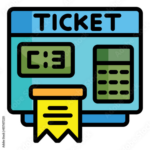 Ticket Machine Icon
