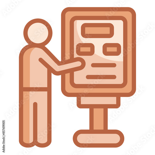 Registration Kiosk Icon
