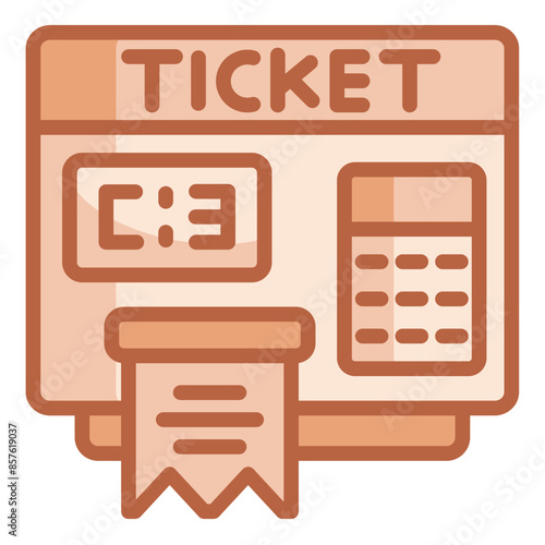 Ticket Machine Icon
