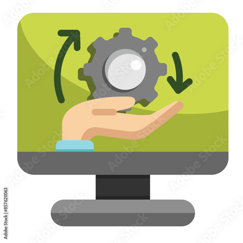 Automated Service Icon