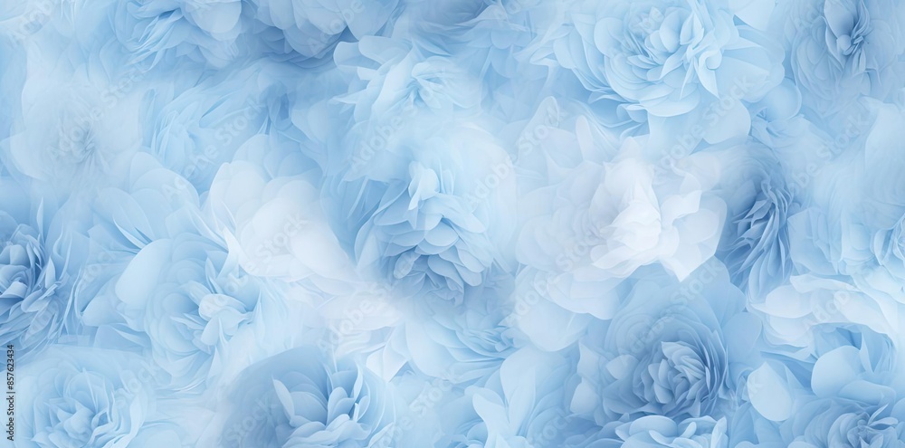 blue cute background with white flowers on a blue background blue cute background with white flowers on a blue background