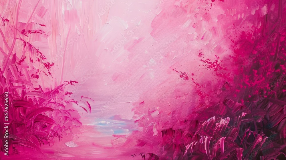 Pink background Painting on Canvas, Acrylic Painting Pink background Painting on Canvas, Acrylic Painting