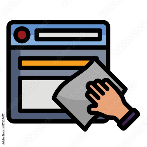Oven Cleaner Icon