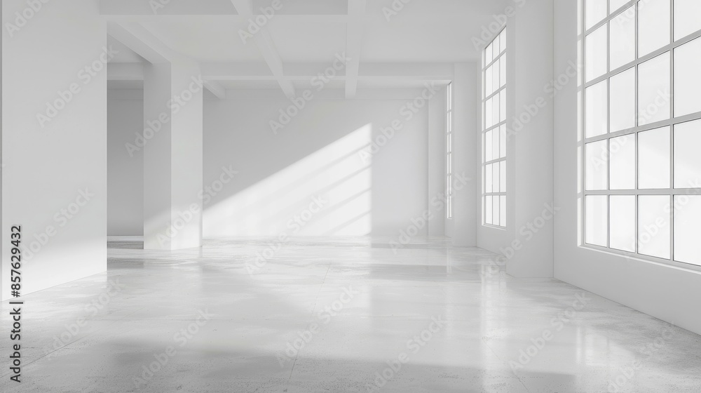 Clean white space with a large empty area and a smooth background. Clean white space with a large empty area and a smooth background.