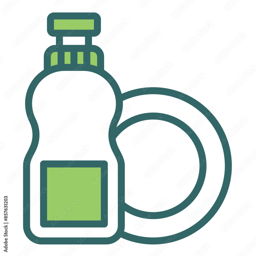 Dishwasher Detergent Icon Dishwasher Detergent Icon