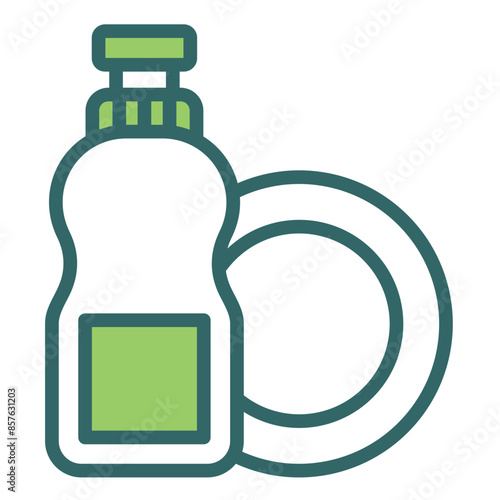 Dishwasher Detergent Icon