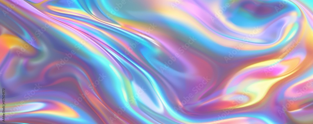 A smooth, iridescent abstract background with a blend of pastel colors creating a dreamy and fluid visual effect, perfect for modern designs. A smooth, iridescent abstract background with a blend of pastel colors creating a dreamy and fluid visual effect, perfect for modern designs.
