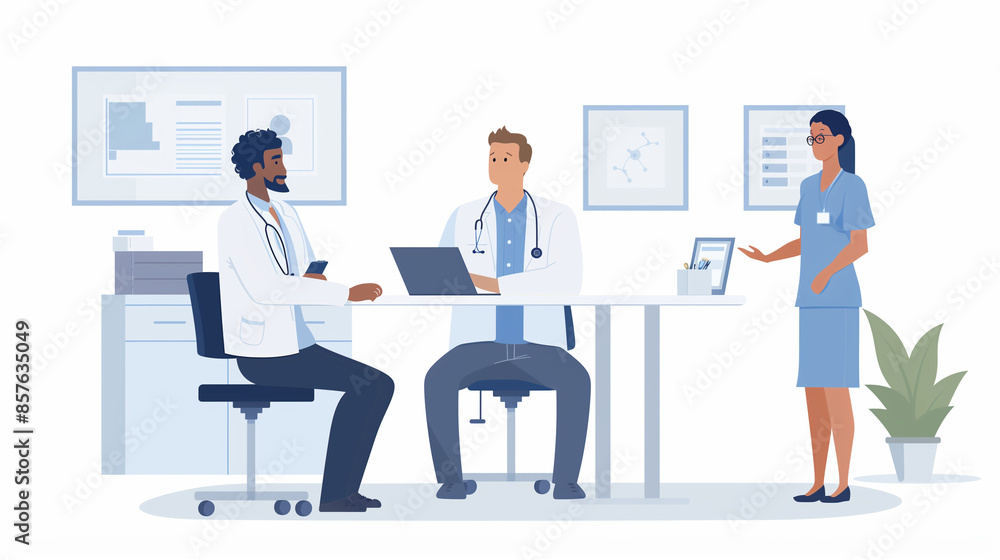 compassionate healthcare provider offering support to a patient managing chronic conditions compassionate healthcare provider offering support to a patient managing chronic conditions