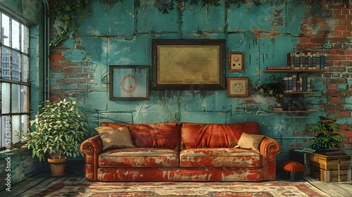 Wallpaper Mural Comfortable living room environment Torontodigital.ca