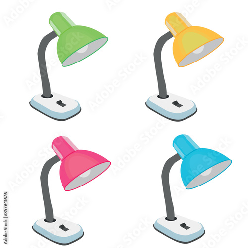 set of lamps