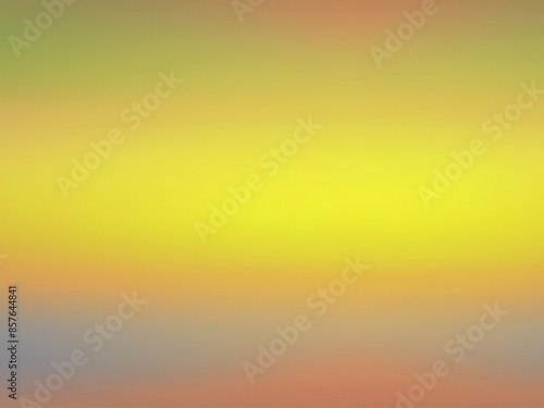 Bright yellow center with warm orange and pink gradient edges. This gradient features a sunny yellow center fading into soft orange and pink hues.