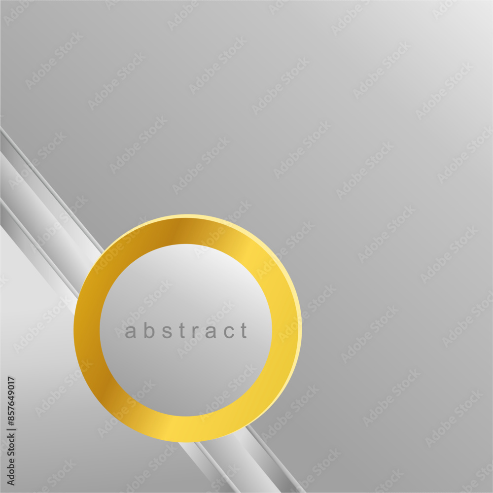 Abstract elegant white background with golden line and lighting effect sparkle. Luxury template design. Vector illustration Abstract elegant white background with golden line and lighting effect sparkle. Luxury template design. Vector illustration