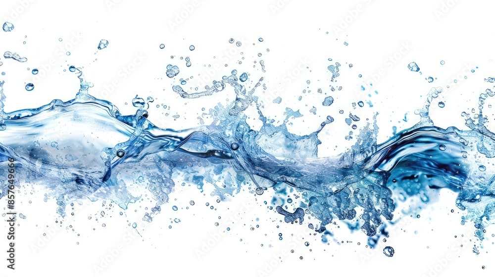 custom made wallpaper toronto digitalA splash of water with many small droplets. Generate AI image