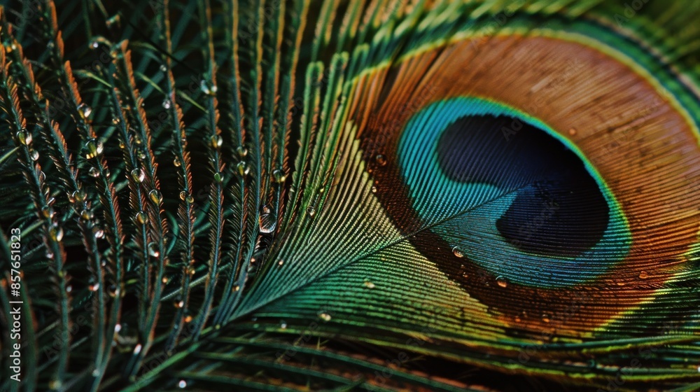 Obraz premium Peacock Feather