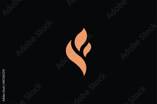 F flame logo, spark logo, Fire flame Logo design luxury vector, Droplet Logotype icon, Abstract fire logo symbol . Flame line vector, Flame logo icon vector template for corporate logo and business