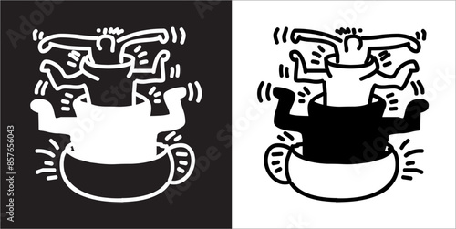  IIlustration Vector graphics of Bitsbats icon