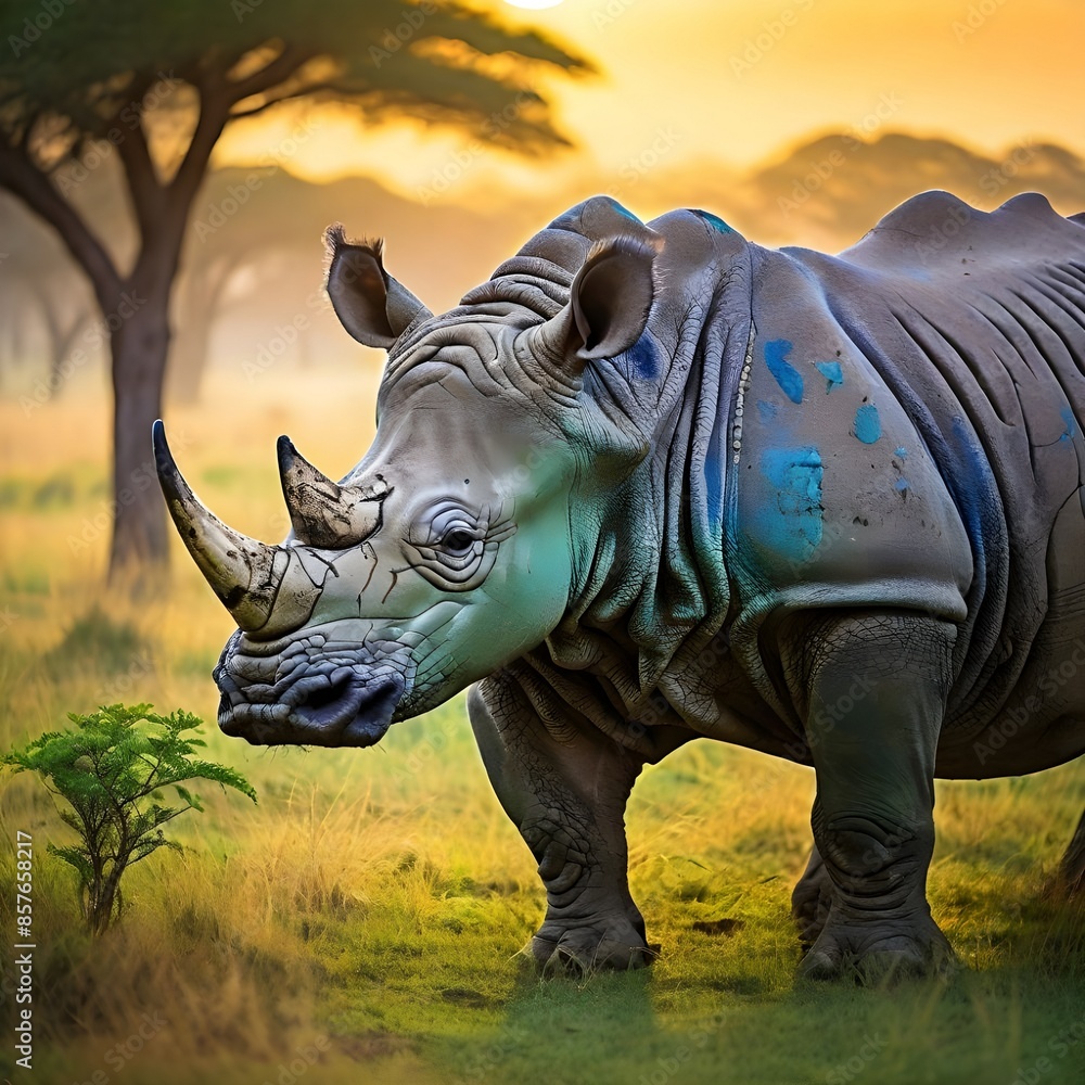 Fototapeta premium Graceful Wildlife in Natural Habitat