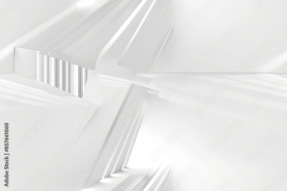 White Minimalist Abstract Background created with Generative AI White Minimalist Abstract Background created with Generative AI